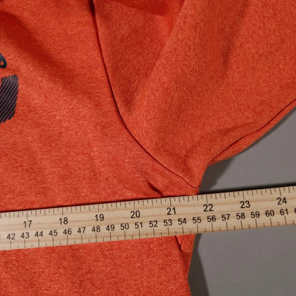 The North Face Hoodie Mens Medium Orange Boston Marathon 2015 Run Graphic